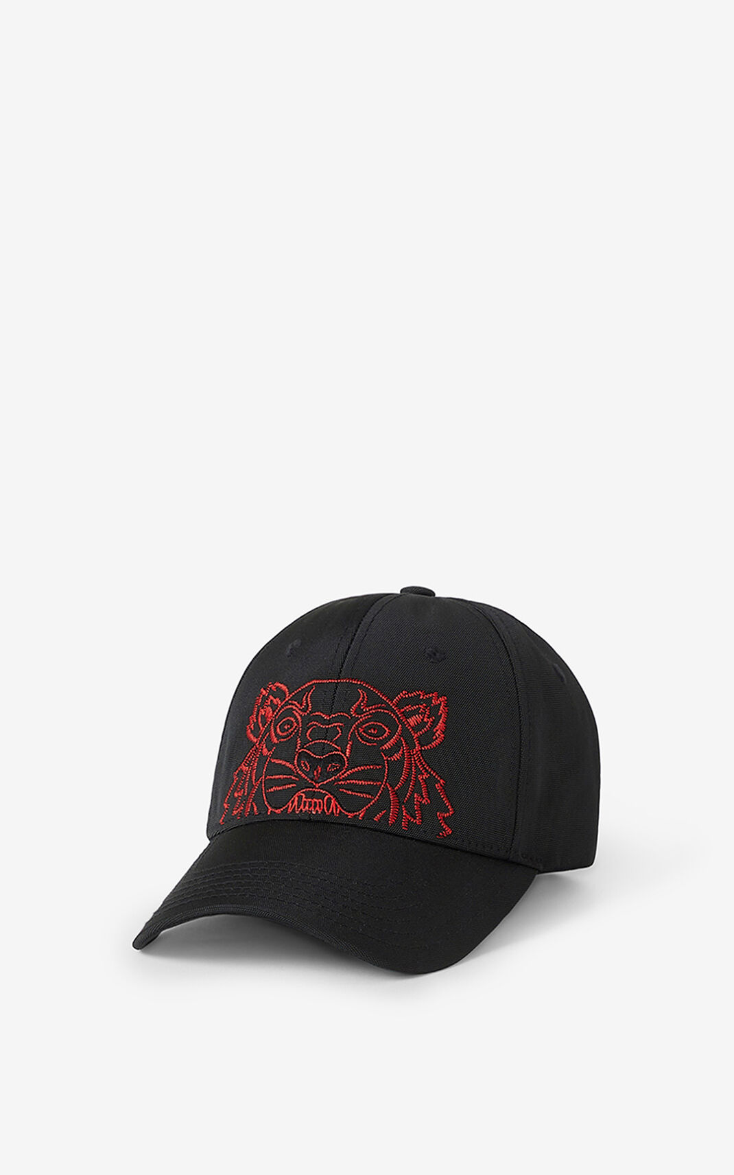 Gorras Kenzo Kampus Tiger baseball Mujer Negras NBU182073